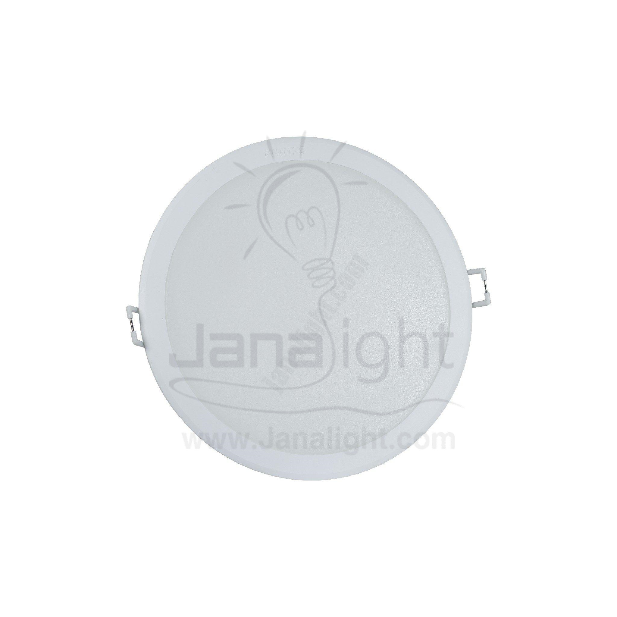 سبوت بانيل مدور ميسون 17 وات ابيض فيليبس Round white 17 watt meson LED downlight philips